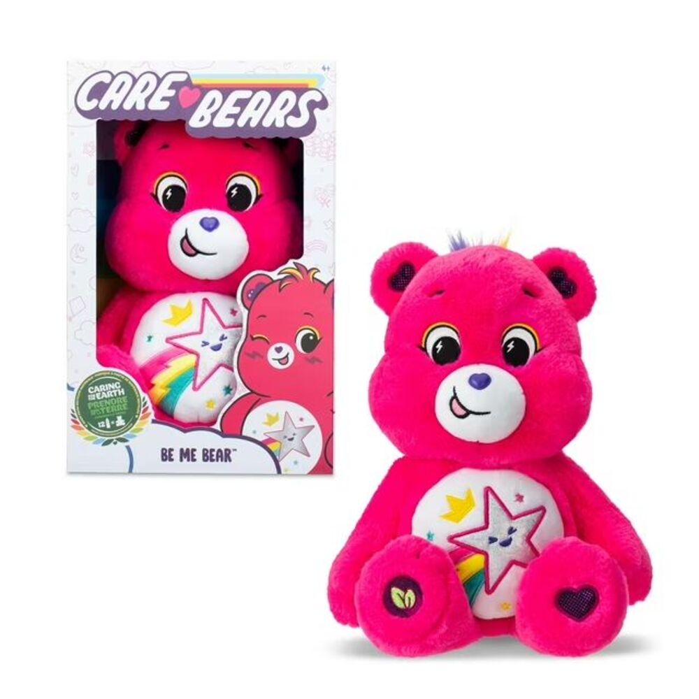 Care Bear Be Me Bear Caring for the Earth Plush Toy eco Recycled Materials  NIB